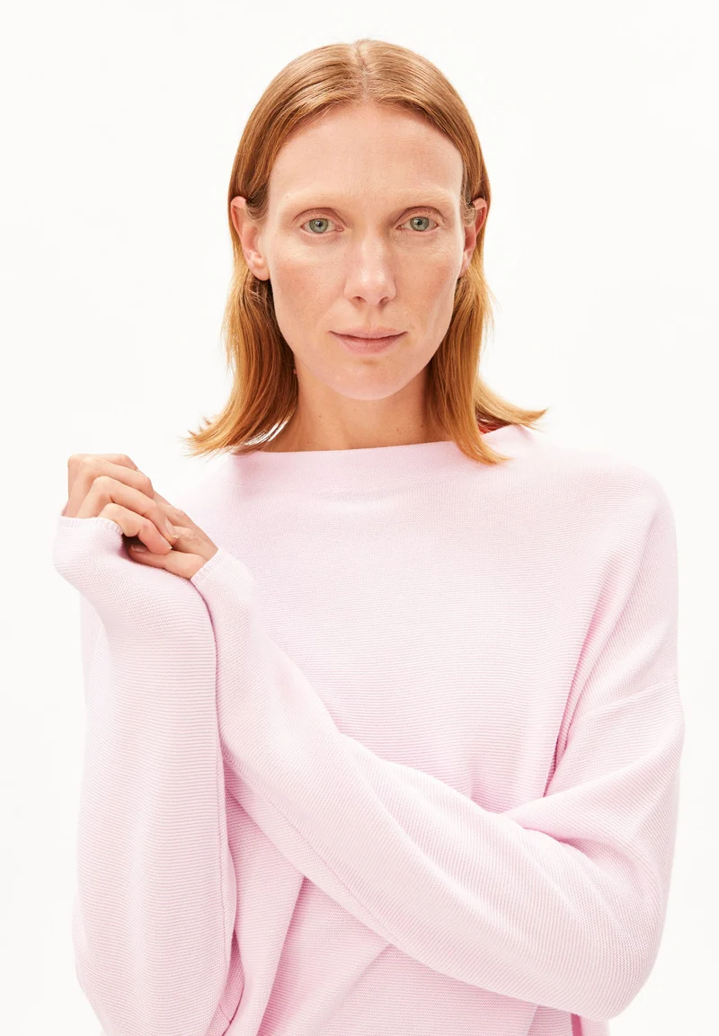 MERINAA STRICKPULLOVER | pink mist