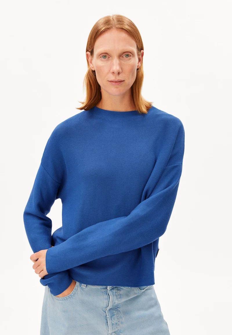 MERINAA STRICKPULLOVER | dynamo blue