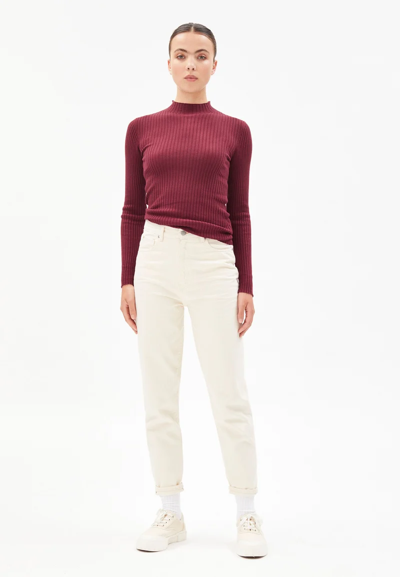 ALAANIA STRICKPULLOVER | ruby red