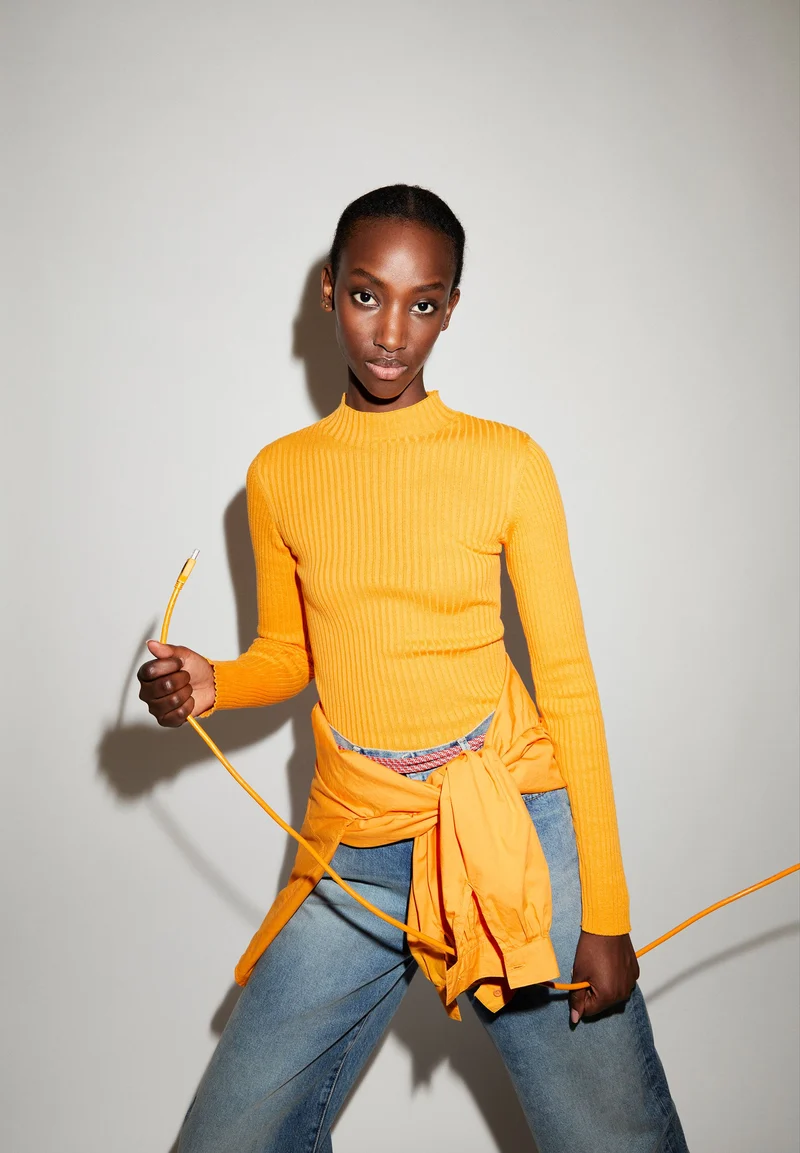 ALAANIA STRICKPULLOVER | sunset