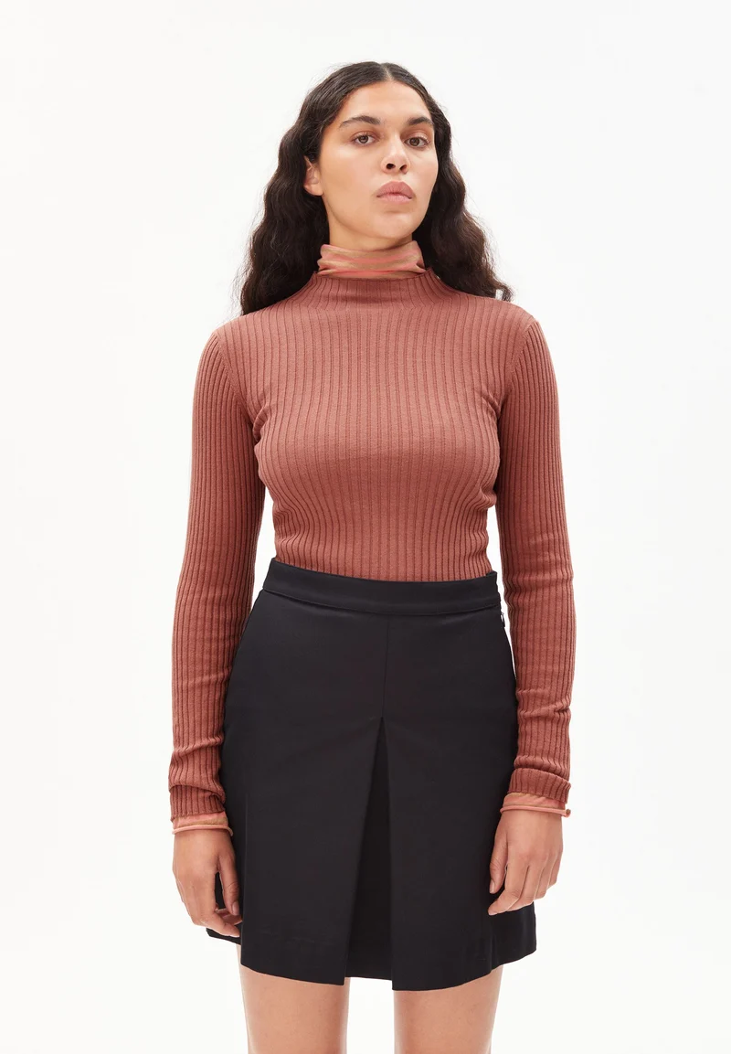 ALAANIA STRICKPULLOVER | copper glow