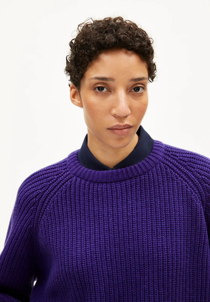 RIPP-STRICKPULLOVER | indigo lilac