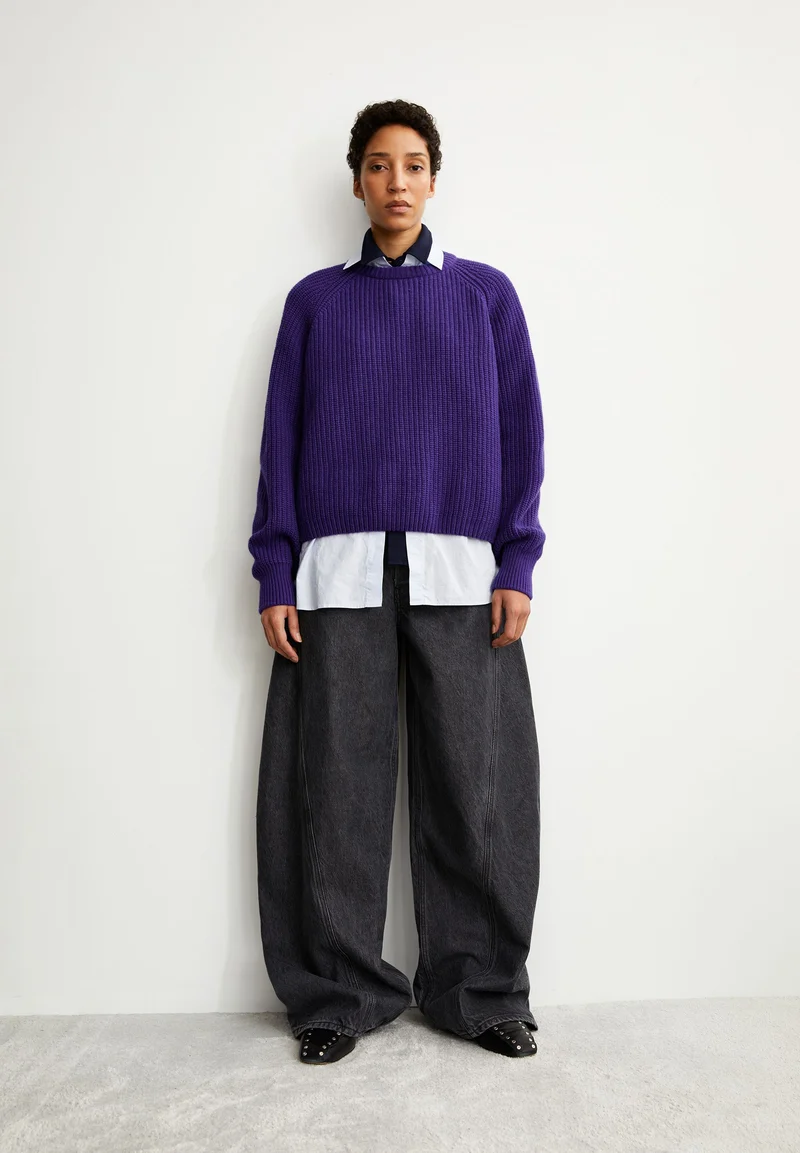 RIPP-STRICKPULLOVER | indigo lilac