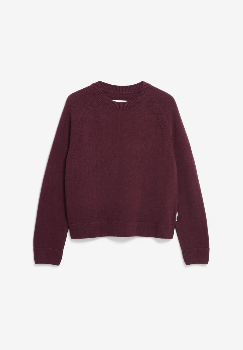 LILIRIAA REGLANA STRICKPULLOVER | dark cranberry