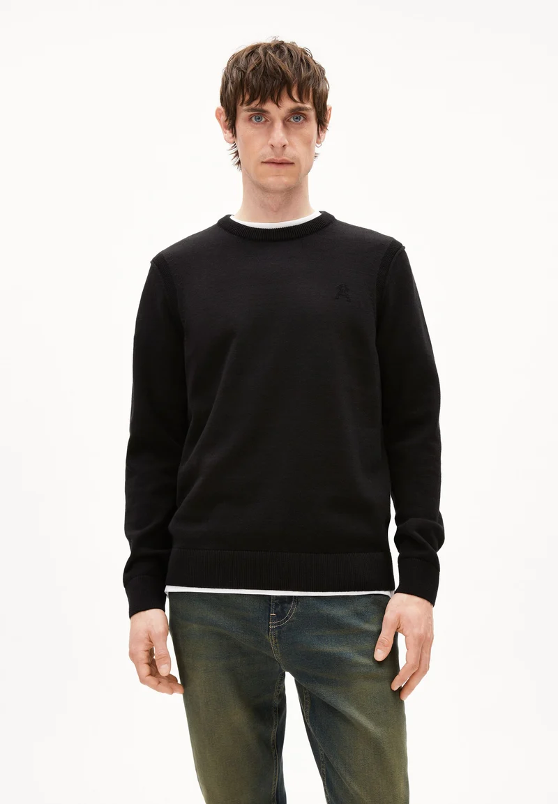 MIKITAA STRICKPULLOVER | black