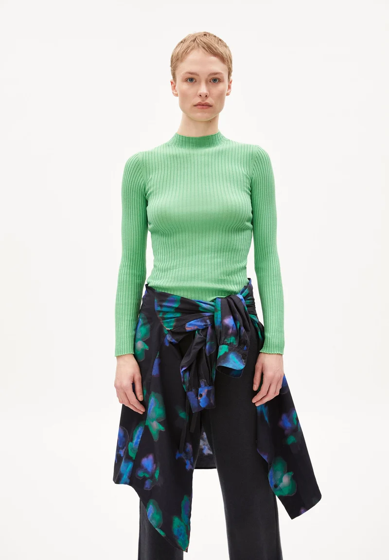 ALAANIA STRICKPULLOVER | apple neon