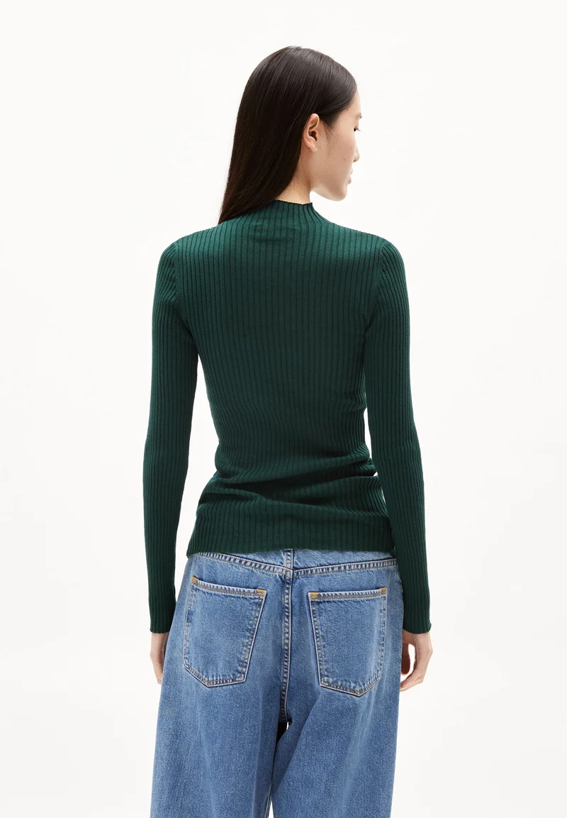 ALAANIA STRICKPULLOVER | teal stone