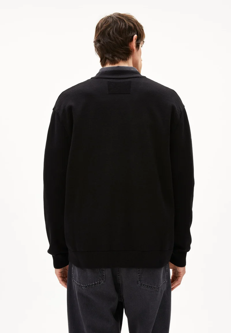 AANATOL STRICKJACKE | black