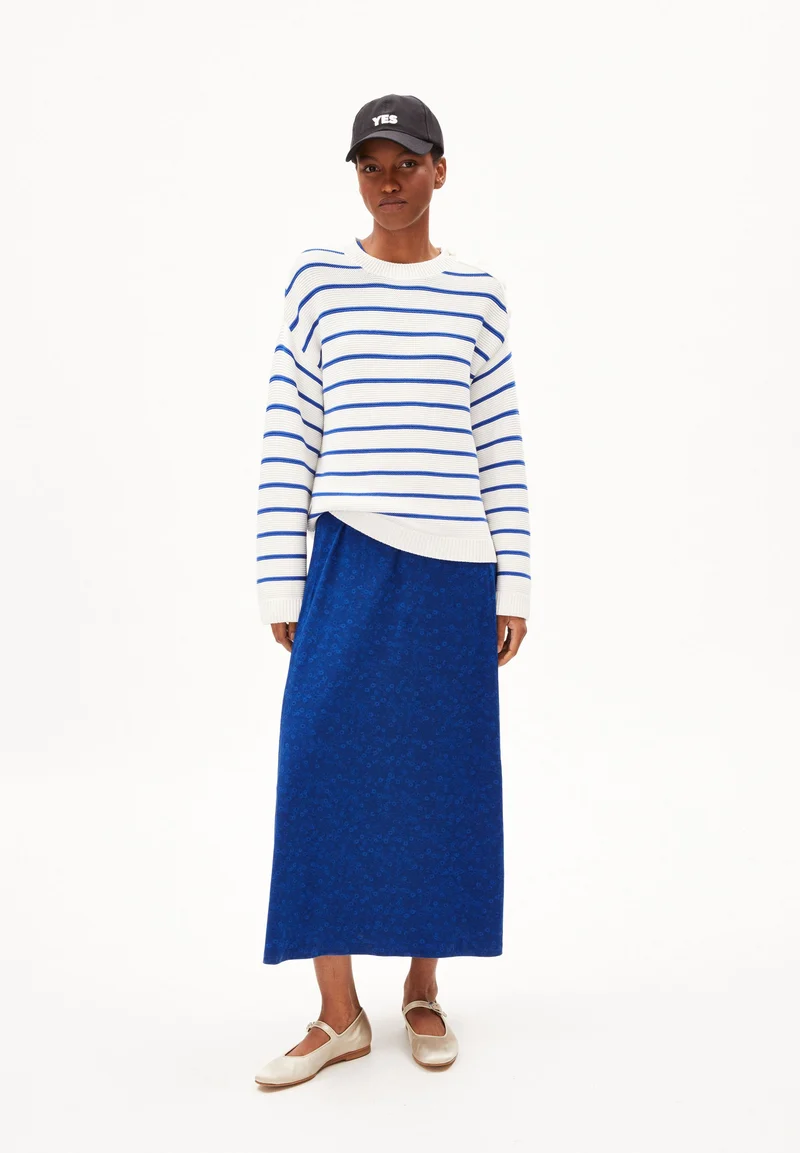 LAVINAAS STRIPED | off white-dynamo blue