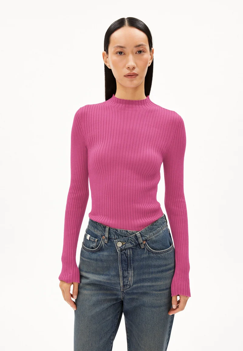 ALAANIA STRICKPULLOVER | crushed berry
