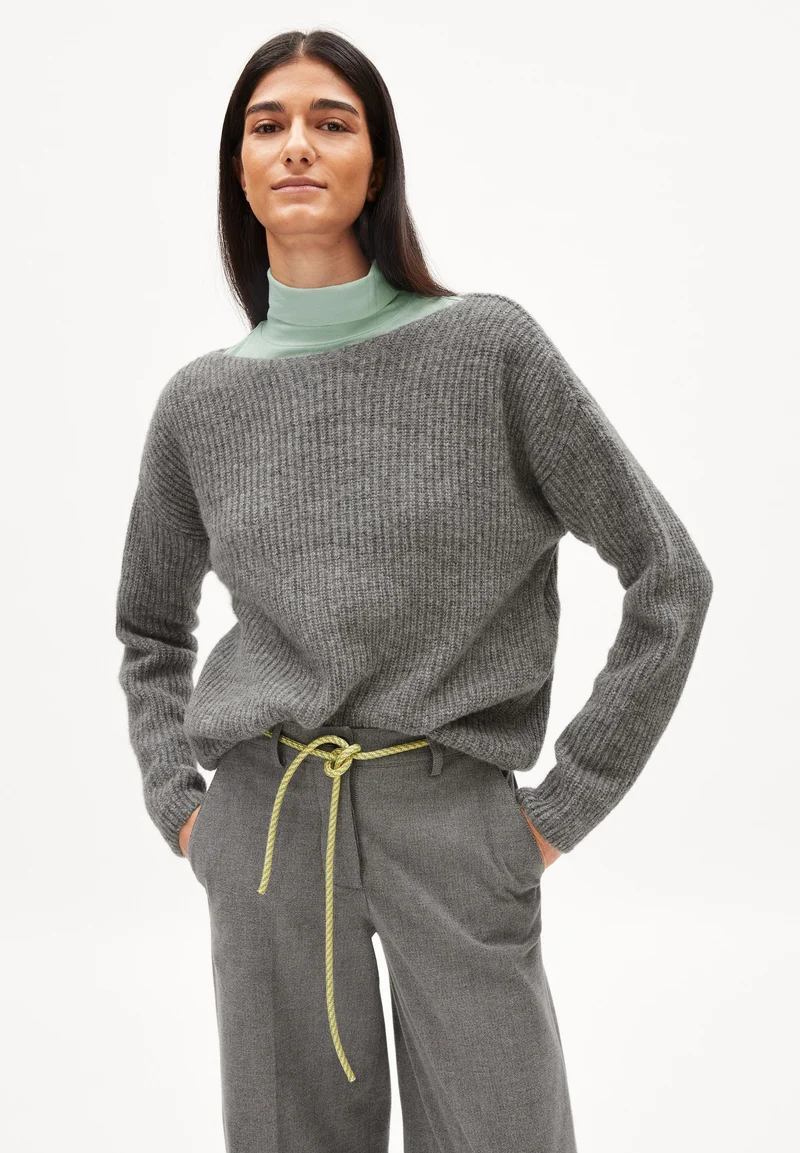 SIAANA | frozen mid grey melange