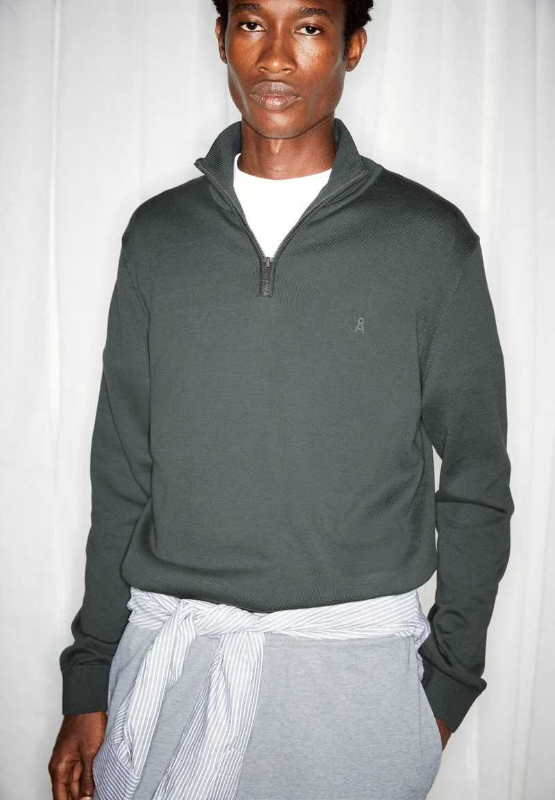 FAABES STRICKPULLOVER | space steel