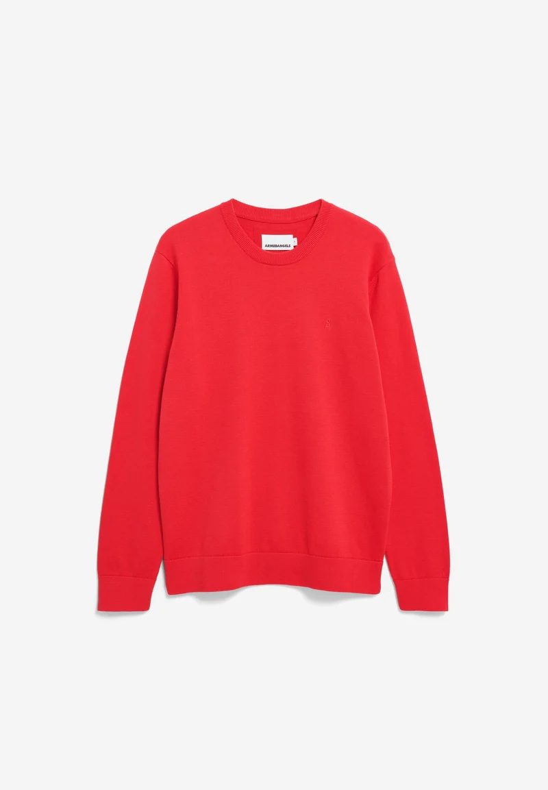 LOUKAA STRICKPULLOVER | mars red