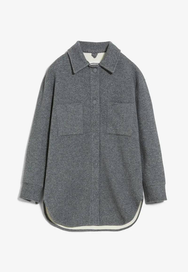 ALMARAA SOFT | mid grey melange-oatmilk