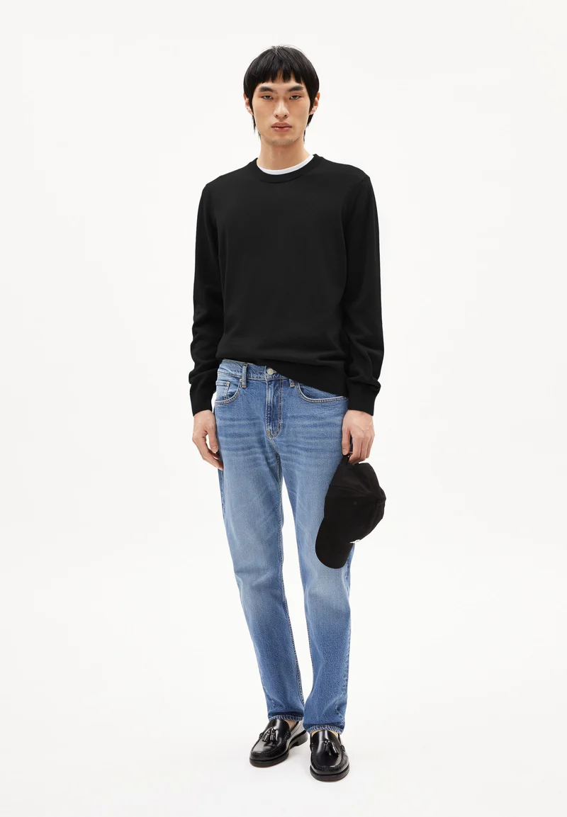 LOUKAA STRICKPULLOVER | black