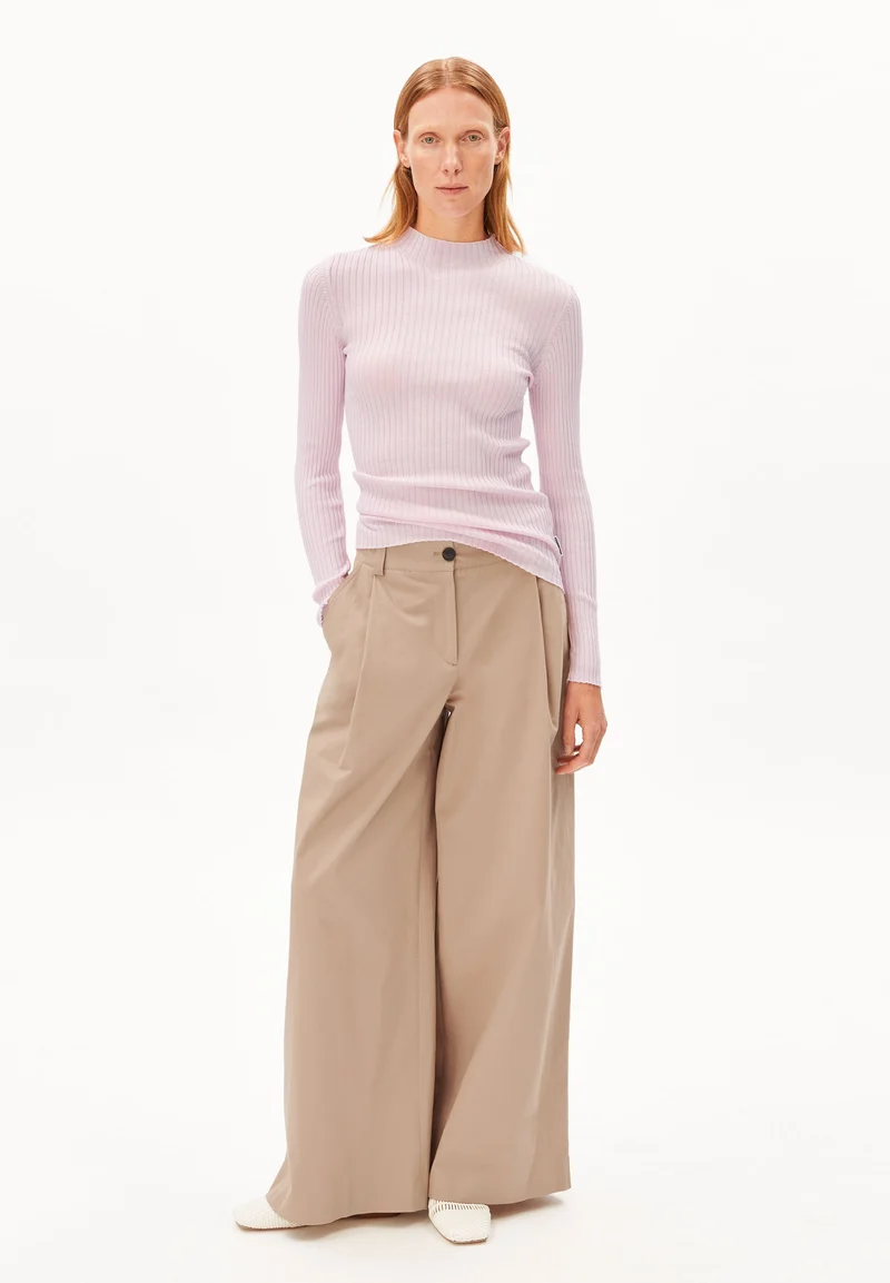 ALAANIA STRICKPULLOVER | pink mist