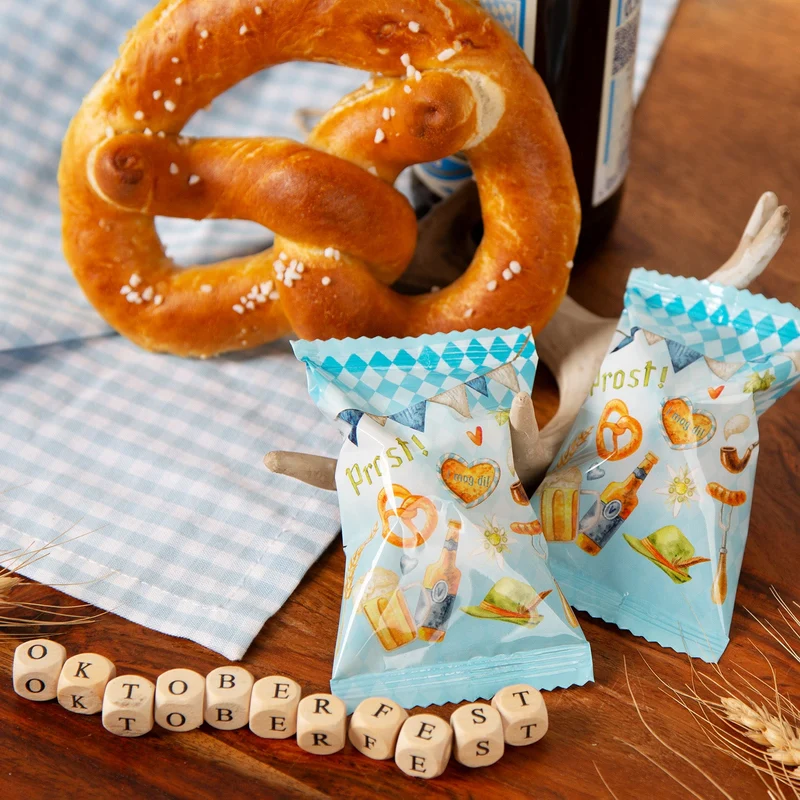 Bayerische Glückskekse mit Mundart-Sprüchen
