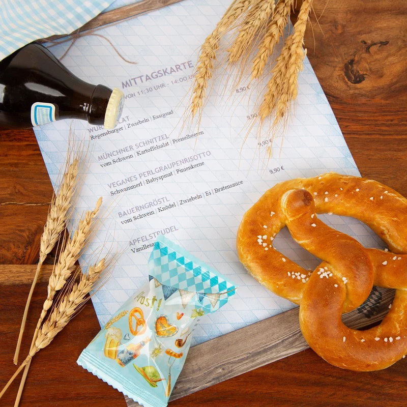 Bayerische Glückskekse mit Mundart-Sprüchen