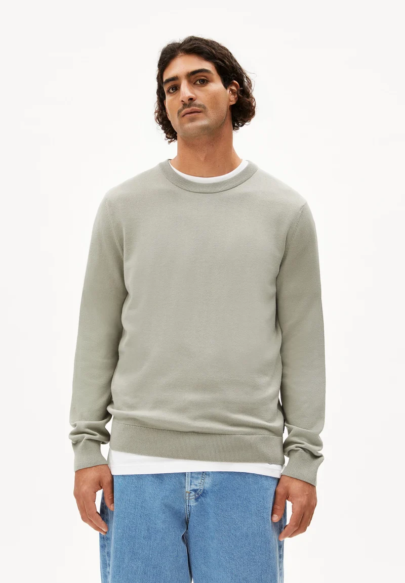 LOUKAA STRICKPULLOVER | seagreen
