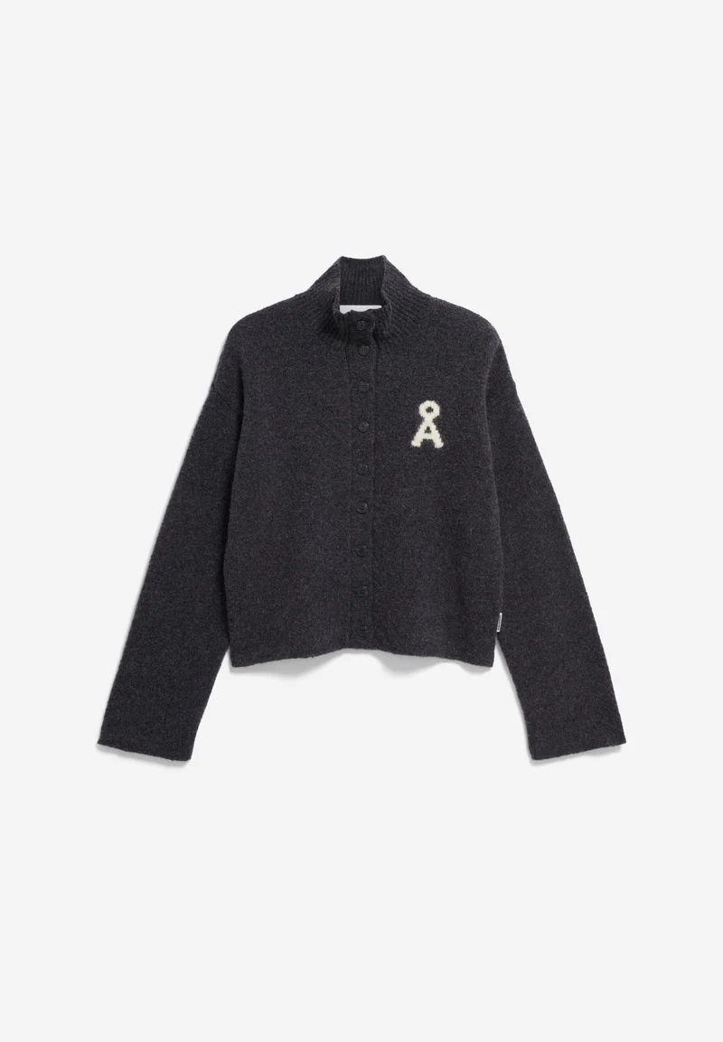 ICONIC Å RAMONAA BOUCLÉ | steel melange-oatmilk