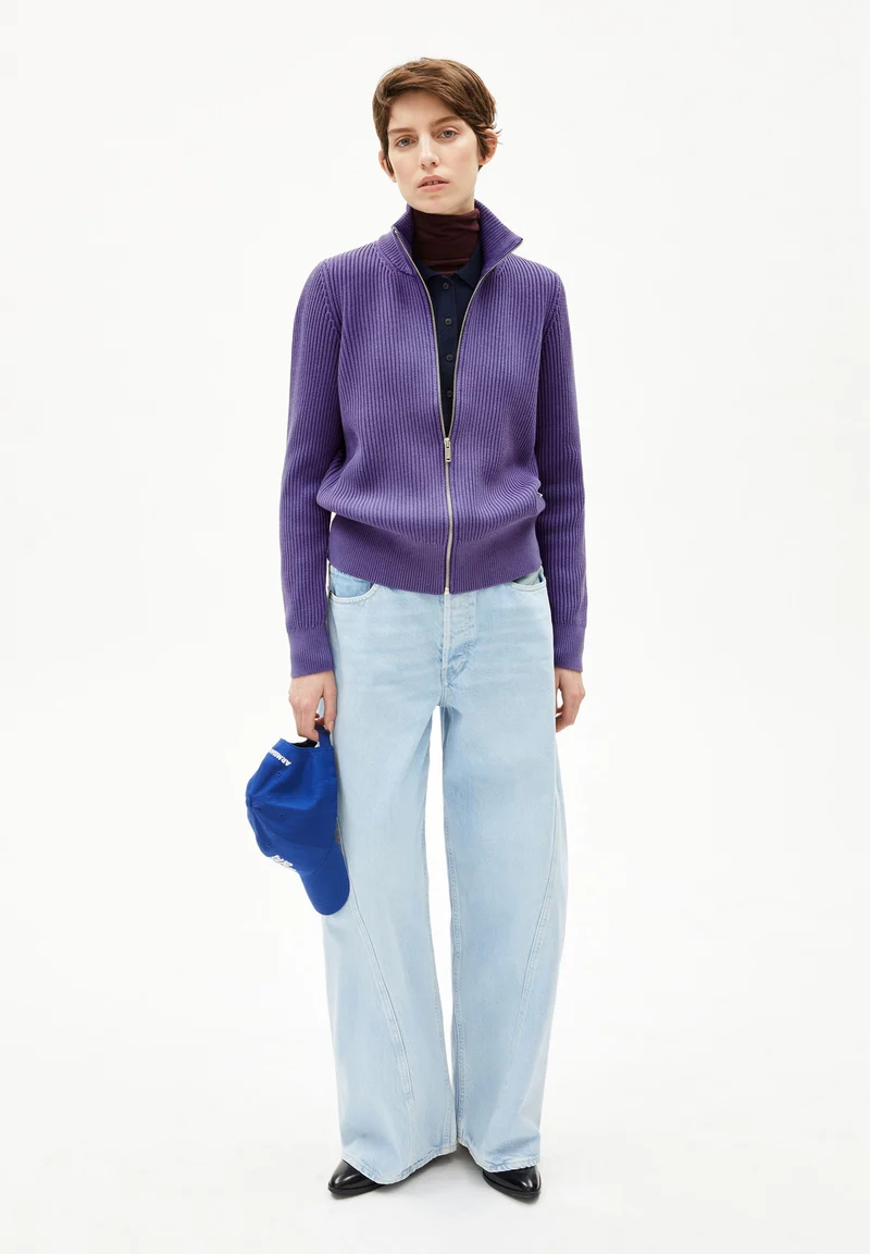 REBECCAA GMT DYE STRICKTROYER | indigo lilac