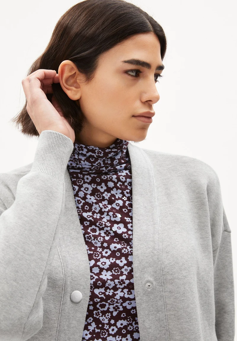 BOMBAA | grey melange-oatmilk