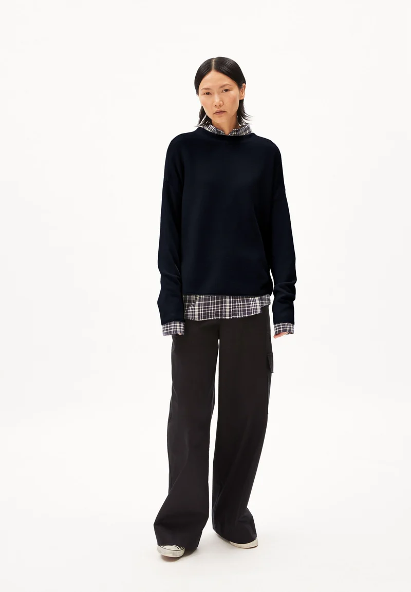 MERINAA STRICKPULLOVER | night sky