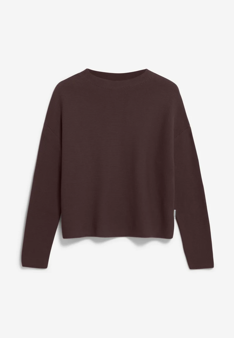 MERINAA STRICKPULLOVER | coffee