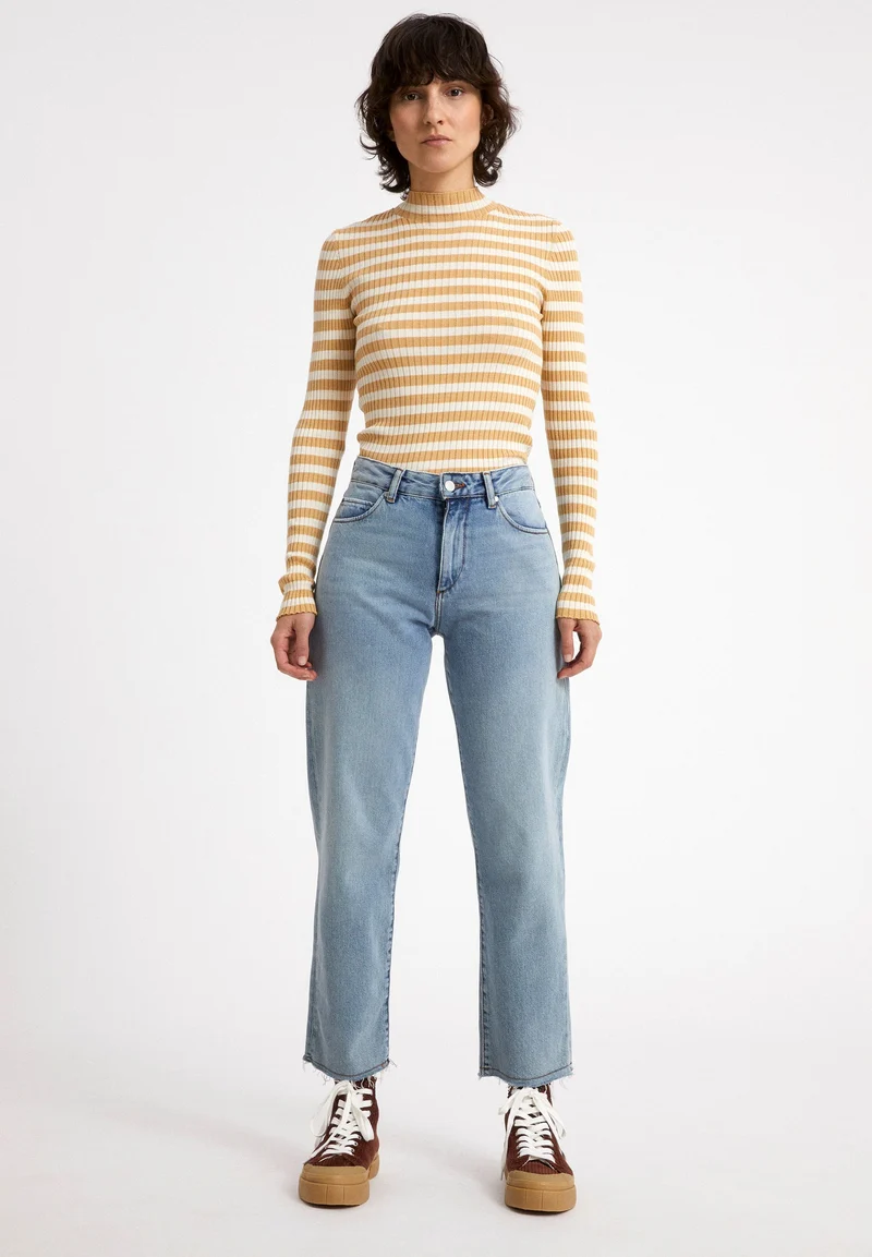 ALAANIA STRIPED | golden harvest-oatmilk