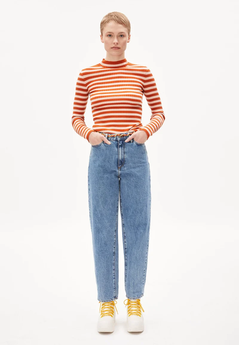 ALAANIA STRIPED | burnt-rose quartz