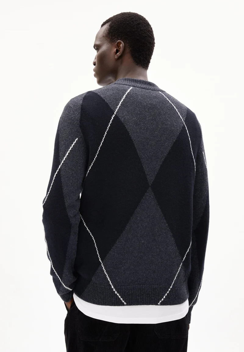 AARGELIUS | steel melange-black-oatmilk