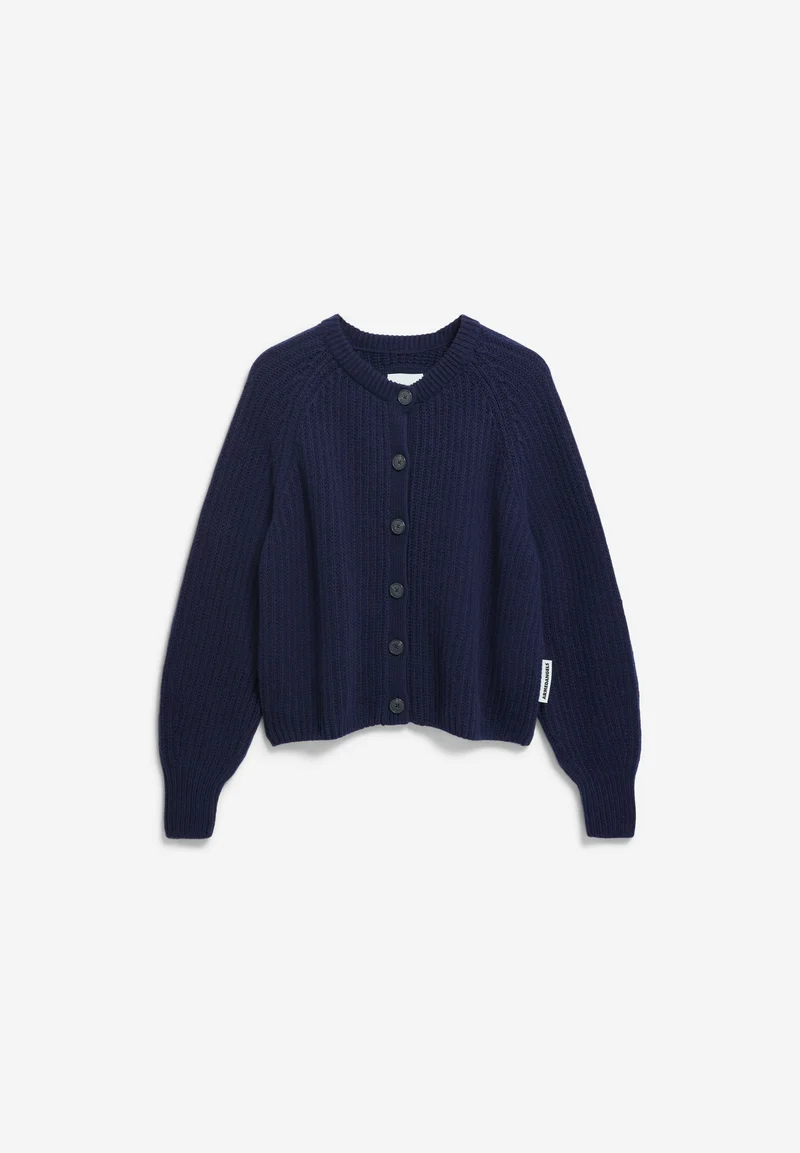 RIPP-STRICKJACKE | tinted navy
