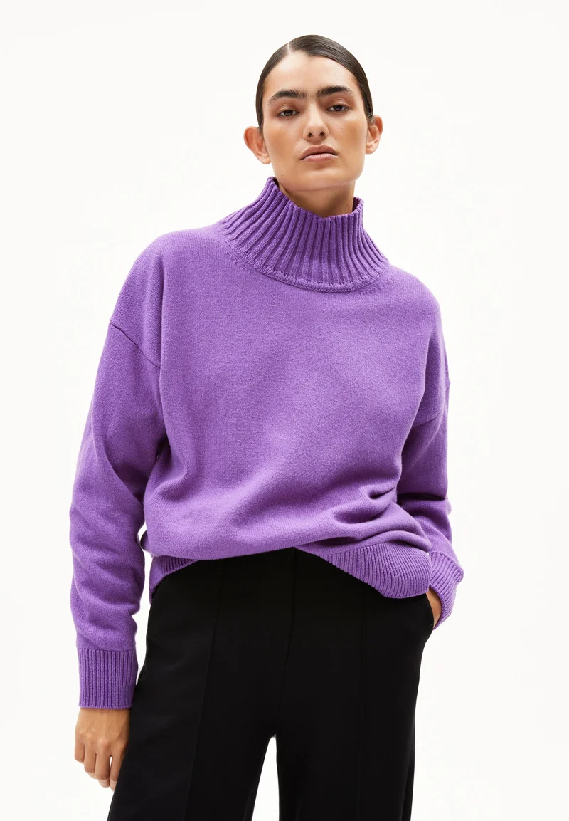 KAARLIN STRICKPULLOVER | orchid