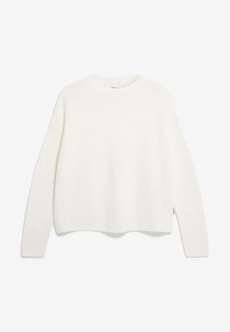 MERINAA STRICKPULLOVER | light oatmilk