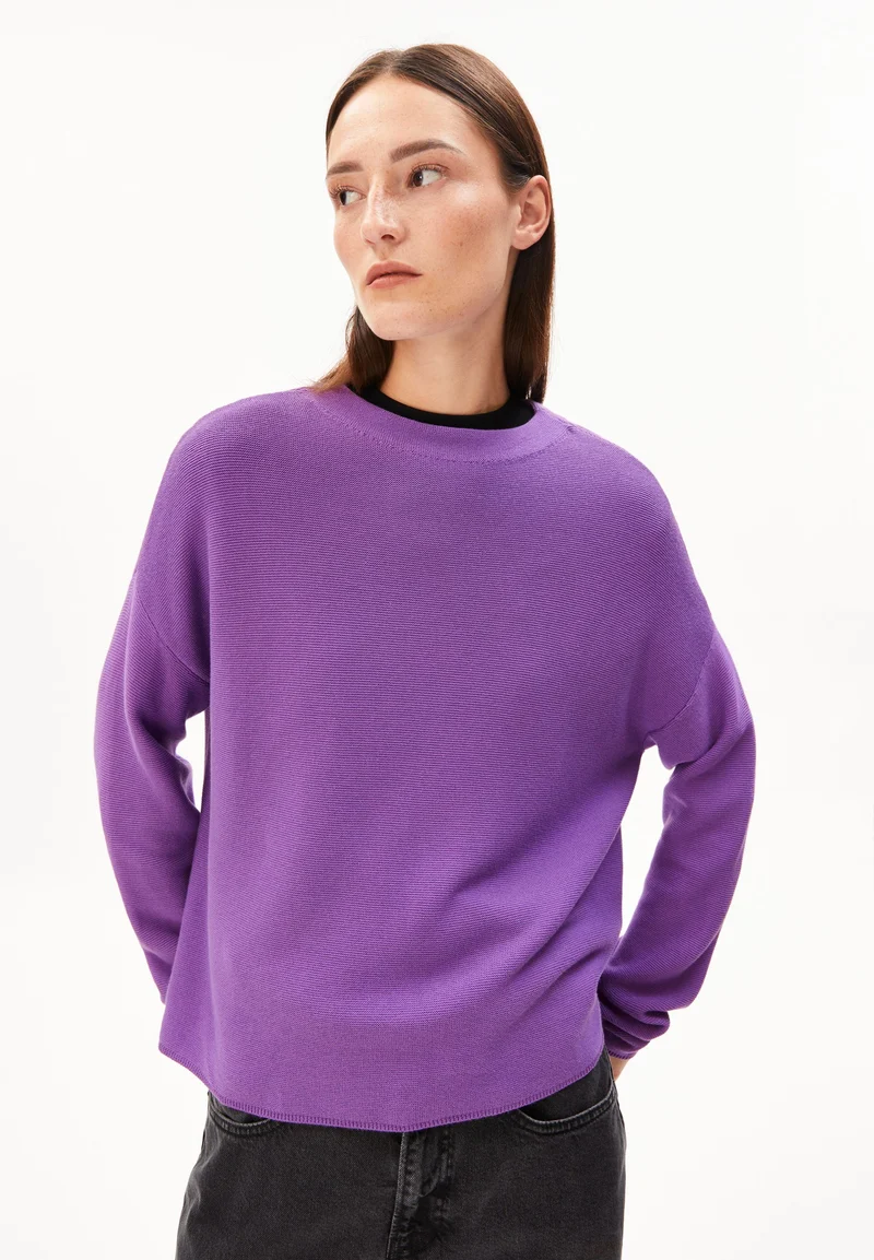 MERINAA STRICKPULLOVER | orchid