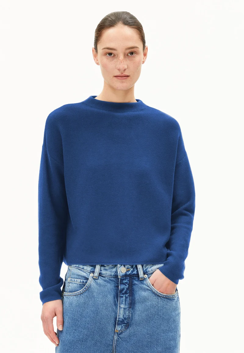 MERINAA STRICKPULLOVER | dark morning