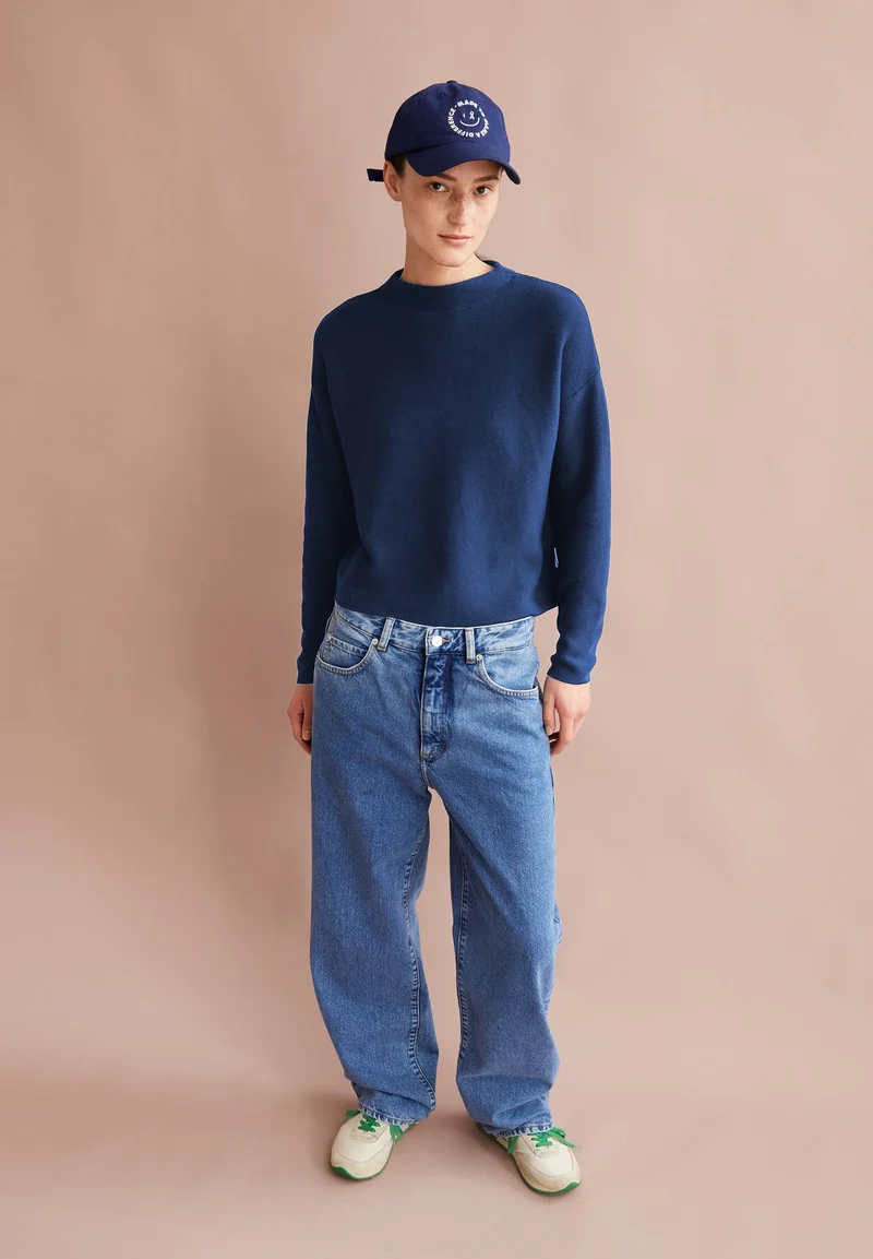 MERINAA STRICKPULLOVER | dark morning