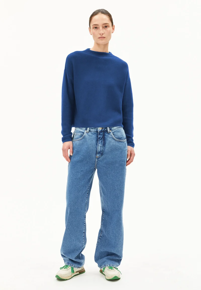 MERINAA STRICKPULLOVER | dark morning