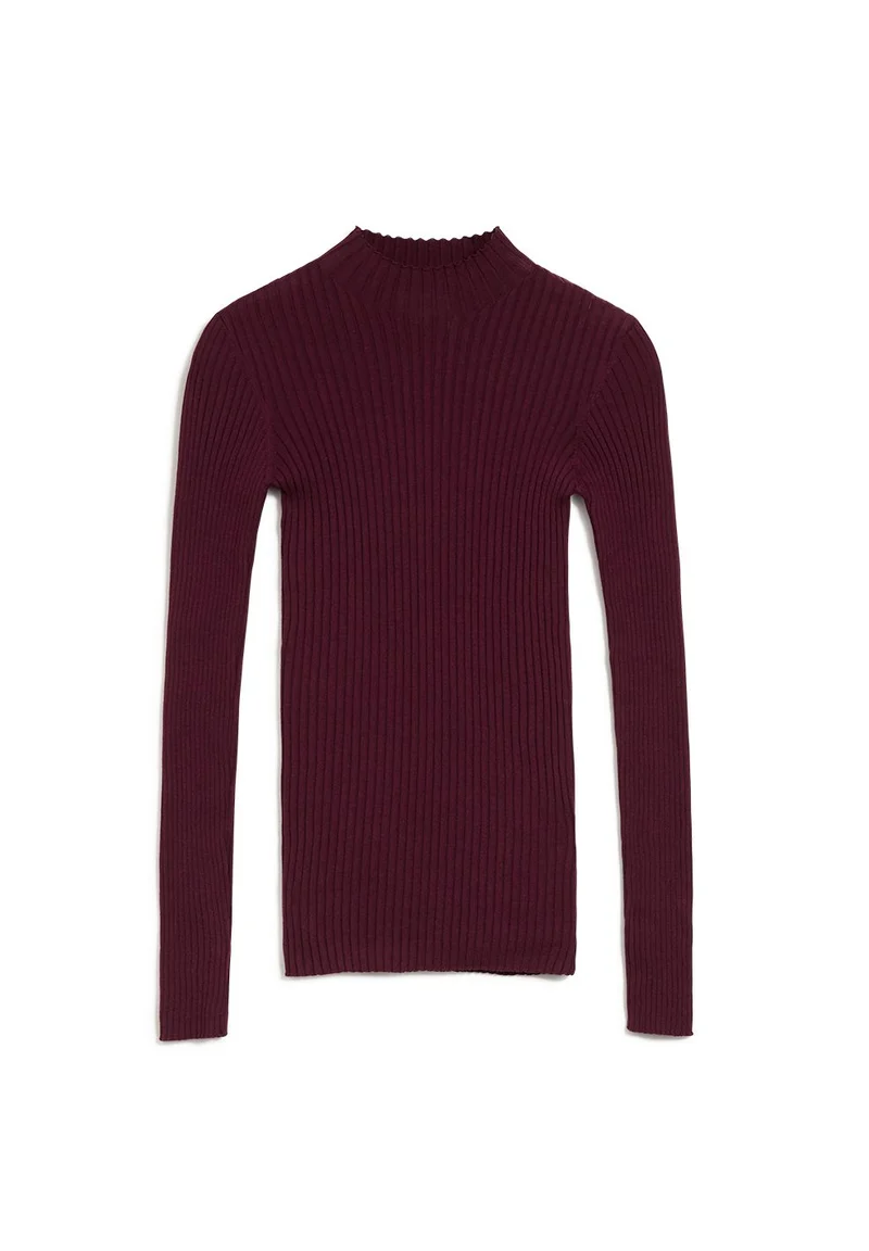ALAANIA STRICKPULLOVER | port wine