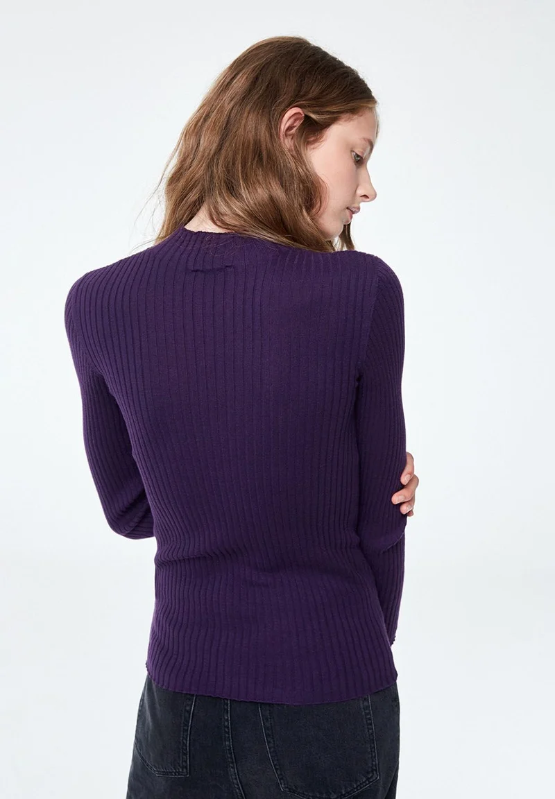 ALAANIA STRICKPULLOVER | grape