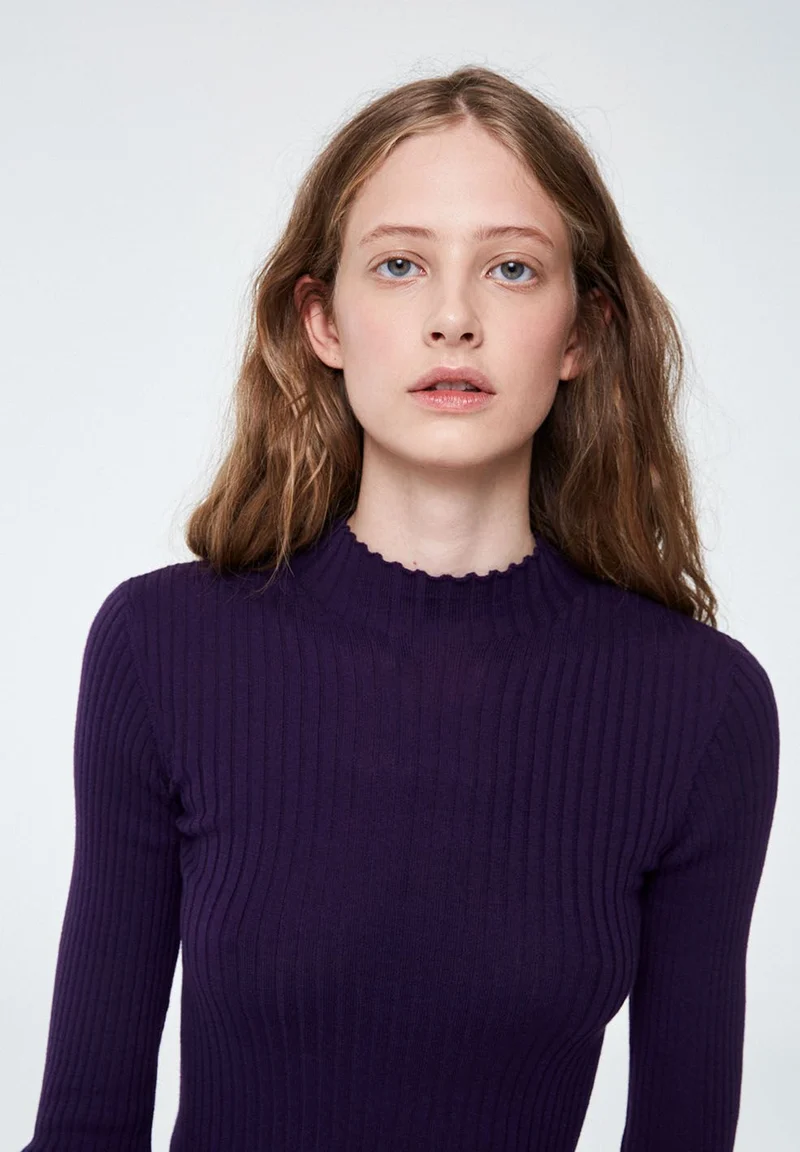 ALAANIA STRICKPULLOVER | grape