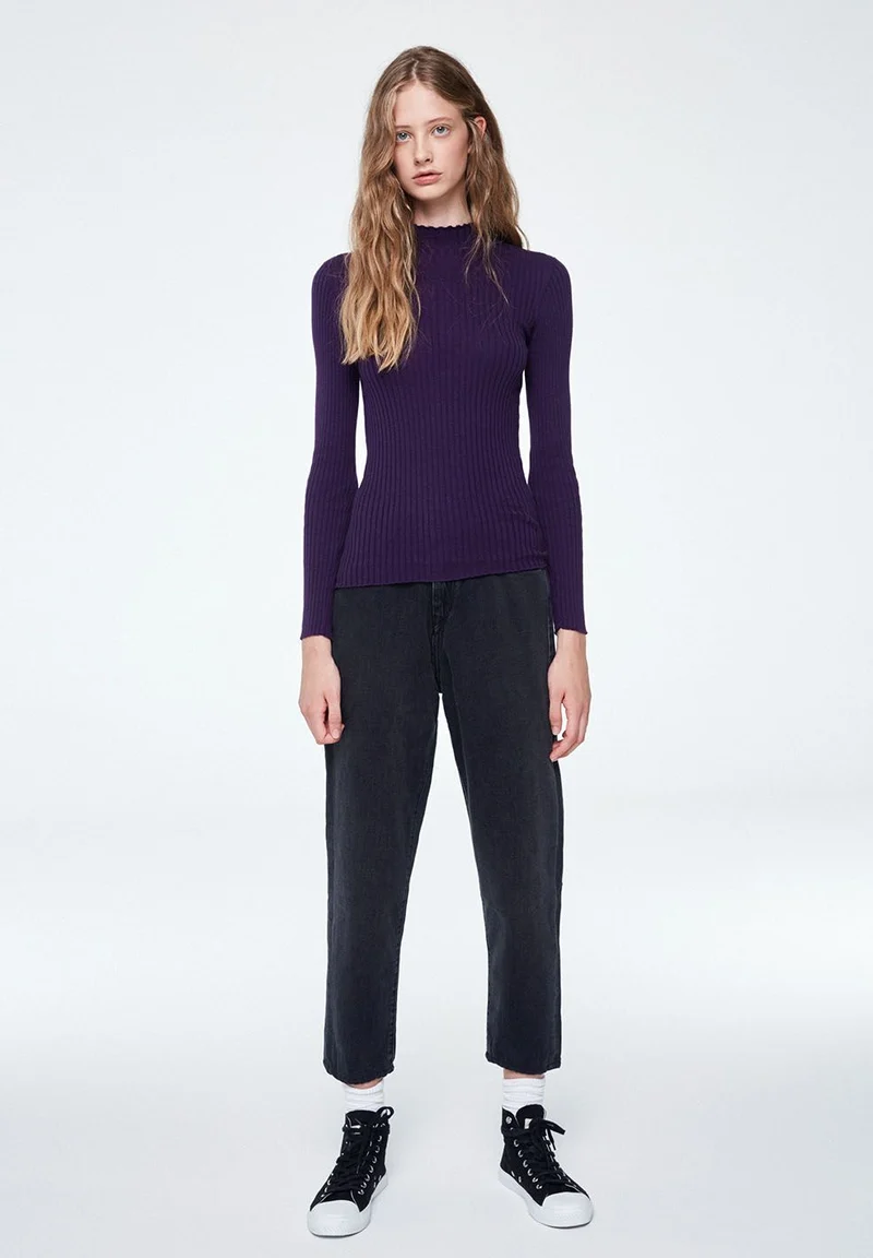 ALAANIA STRICKPULLOVER | grape