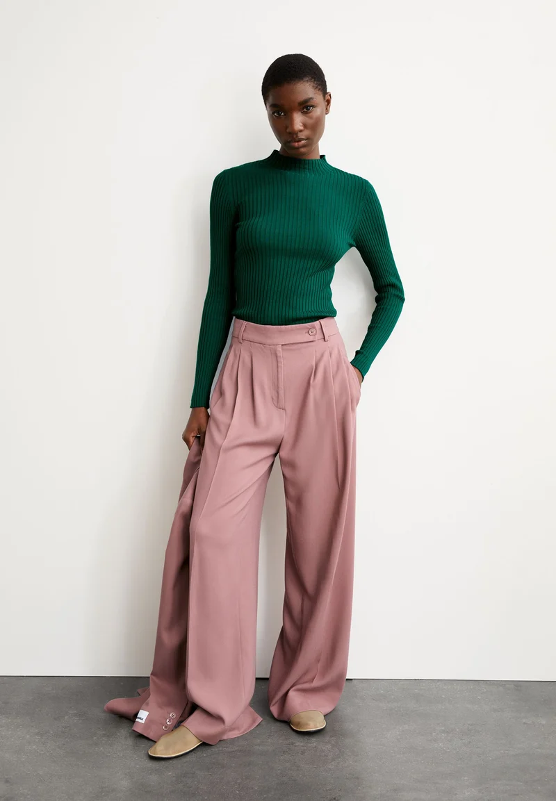 ALAANIA STRICKPULLOVER | emerald green