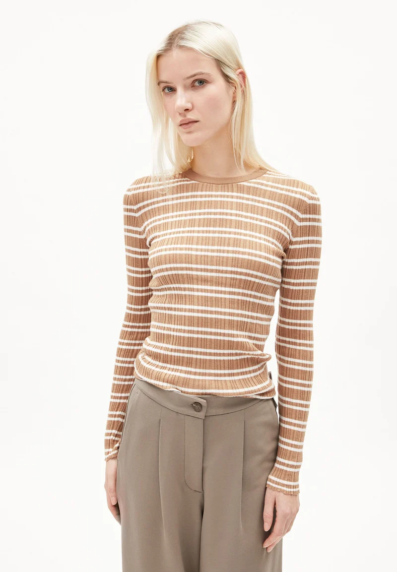 ALAANIA CHIFFRON STR | beige blond-light oatmilk