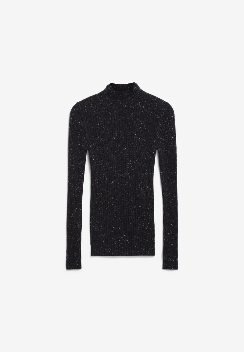 ALAANIA TWEED | black-oatmilk