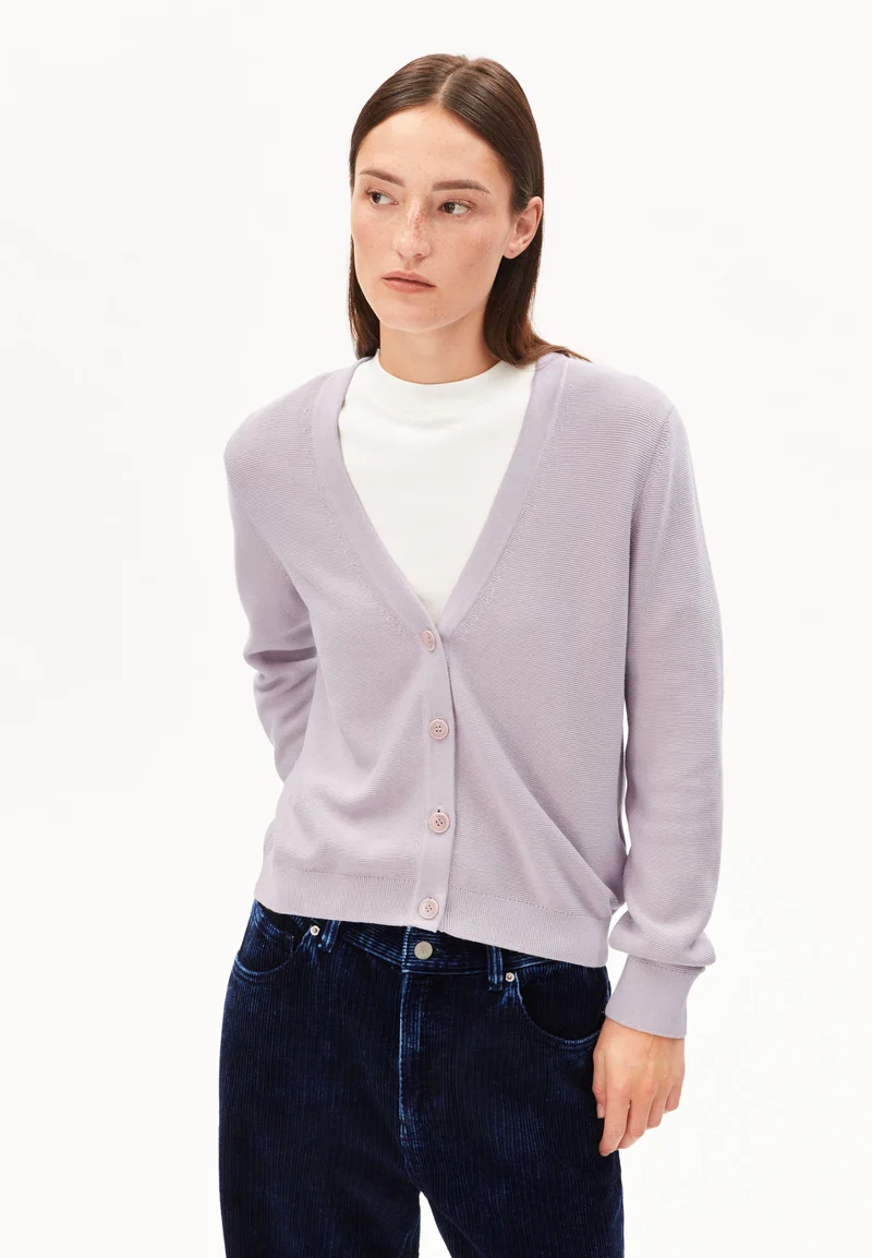MENAAL LINKS LINKS CARDIGAN | ice grape