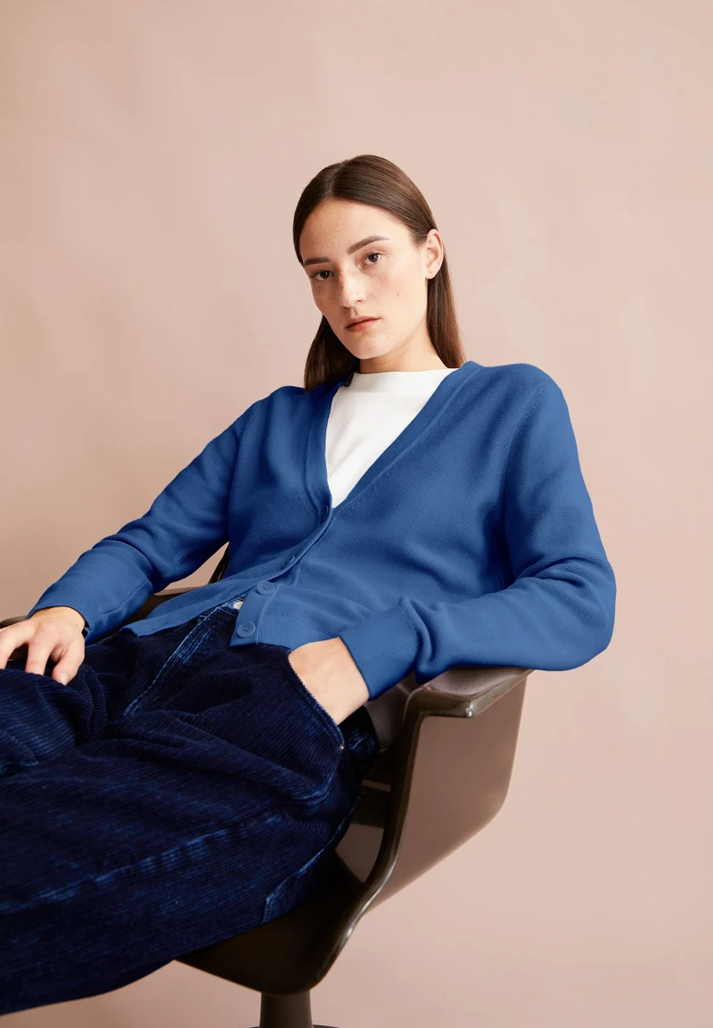 MENAAL LINKS LINKS CARDIGAN | dark morning