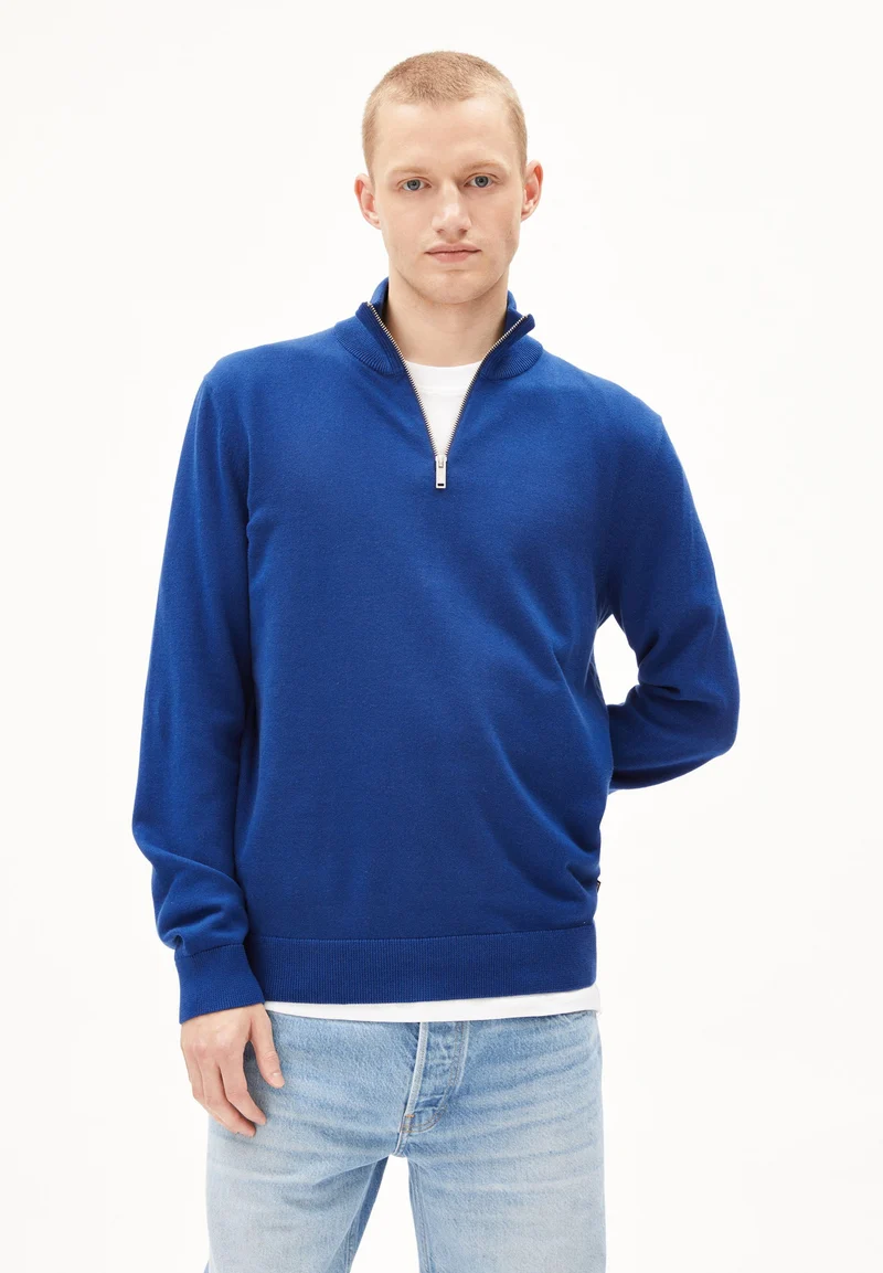 FAABES STRICKPULLOVER | lapis blue