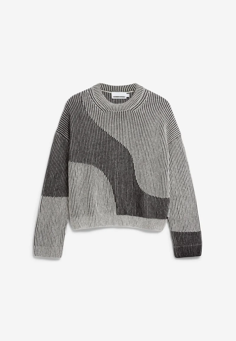 MAYRAA VANISE STRICKPULLOVER | black-off white