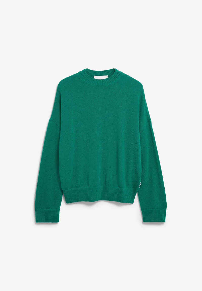 SURI INARIAAS LIGHT STRICKPULLOVER | emerald green